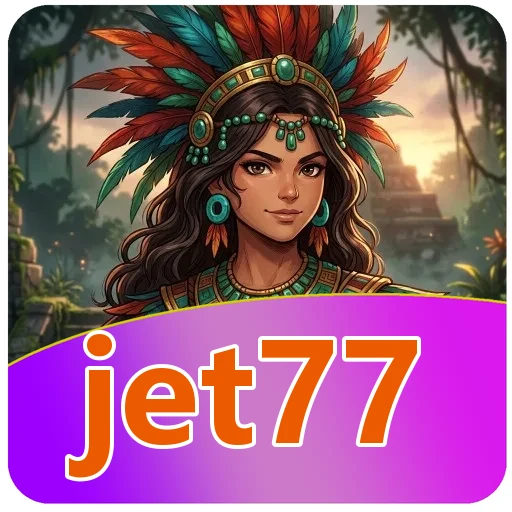 Ikon jet77 untuk langkah pasang APK